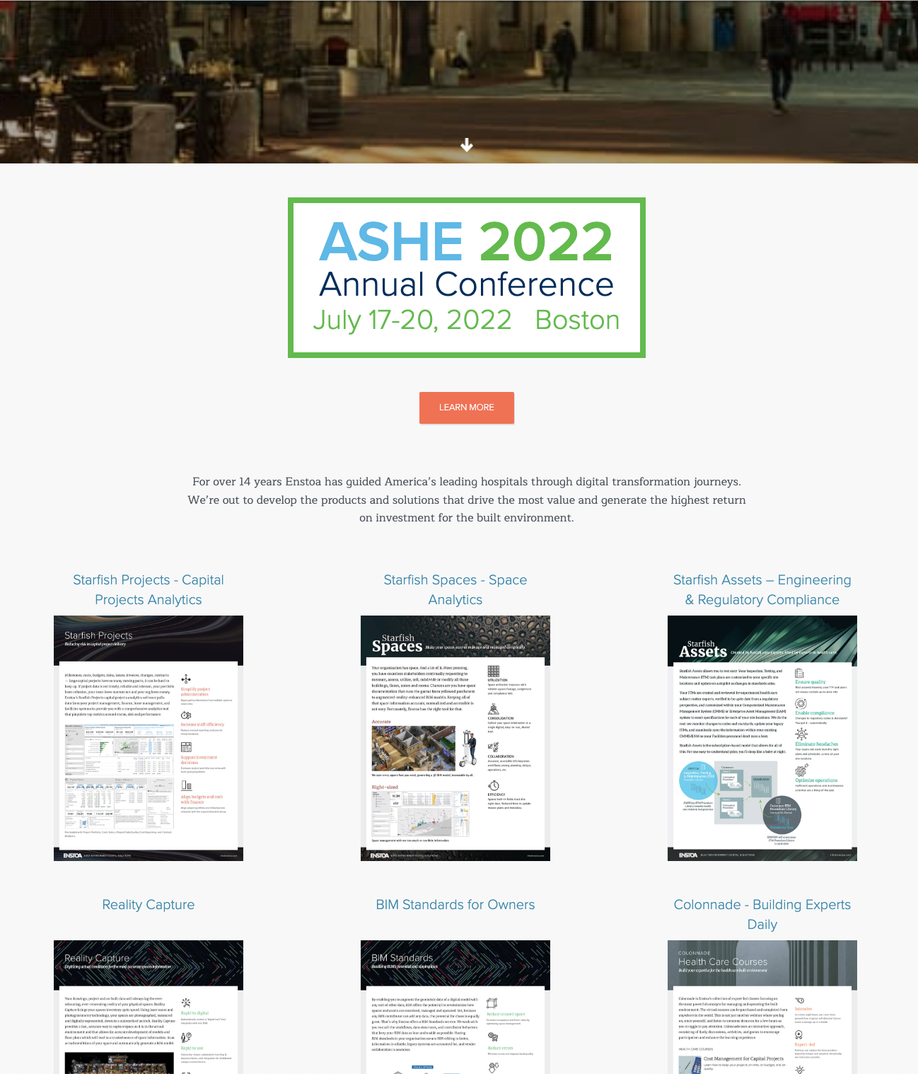 2022 ASHE Annual Conference Enstoa